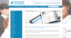 Desktop Screenshot of employment-lawexperts.com