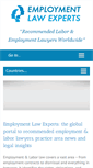 Mobile Screenshot of employment-lawexperts.com